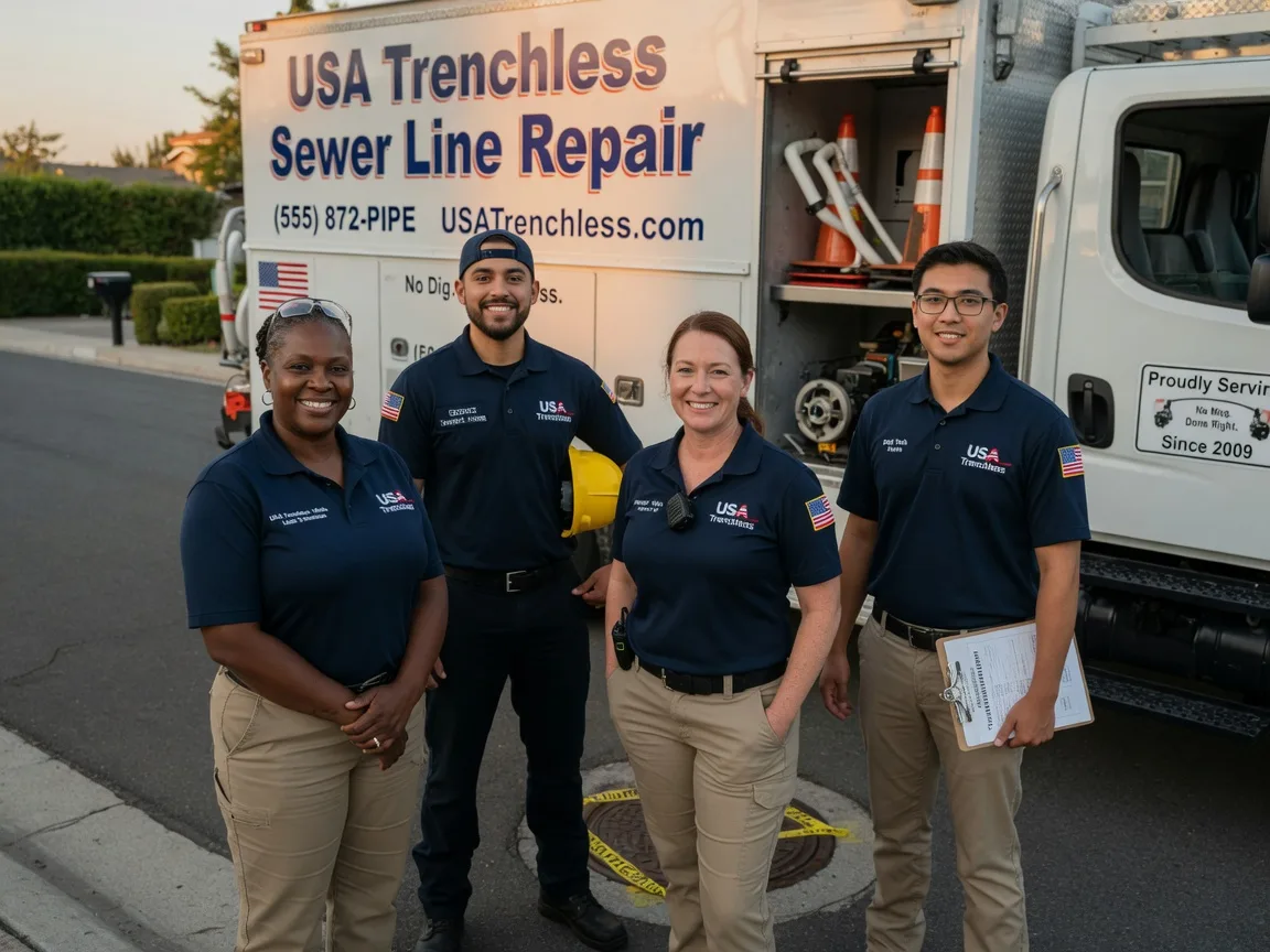 Sewer Line Repair company in Reading, MI